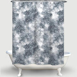 Cortina de Baño Abstract Winter Snow Sky