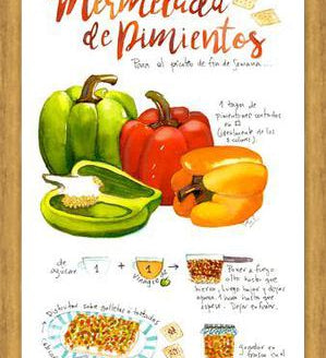 Cuadro Mermelada de Pimientos