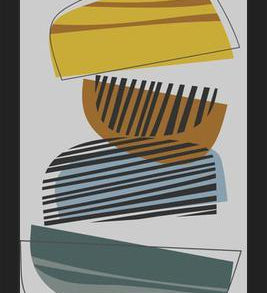 Cuadro Abstract Composition 1073