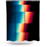 Cortina de Baño Retro Glitch