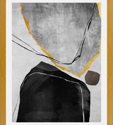 Cuadro Organic Shapes