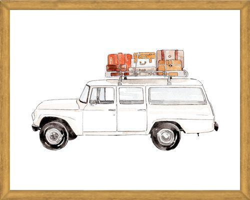 Cuadro Vintage Truck