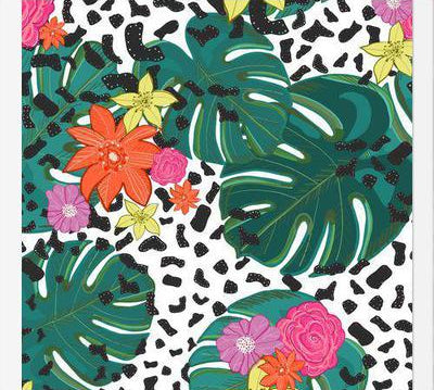 Cuadro Shining Leopard Detailed Colorful Happy