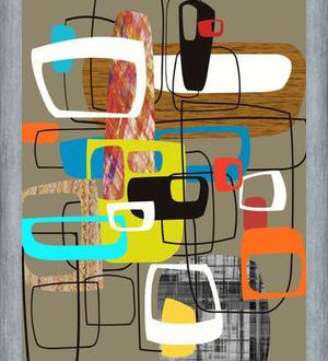 Cuadro Abstract Composition 853