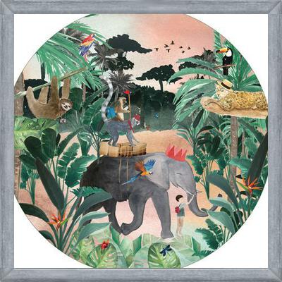 Cuadro Mural animales viajeros