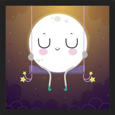 Cuadro Buenas noches dijo la luna