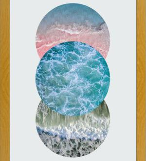 Cuadro Ocean Circles