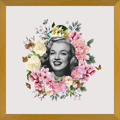 Cuadro Kitsch Flowers Portraits - Marilyn Light