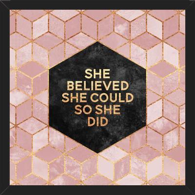Cuadro She Believed She Could