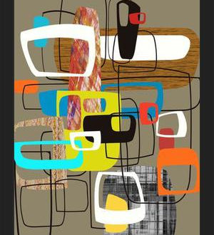 Cuadro Abstract Composition 853