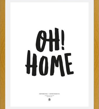 Cuadro Oh! Home