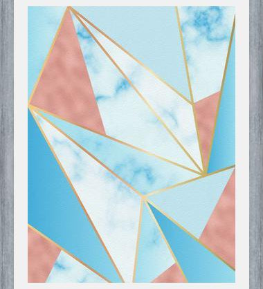 Cuadro Geometric Sky