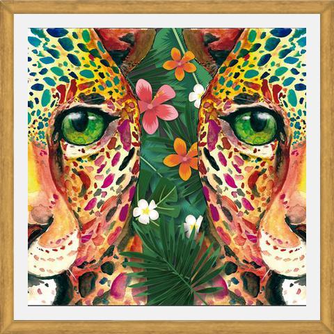 Cuadro leopardos