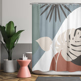 Cortina de Baño Leaves Boho IV