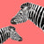 Canvas Zebra Illustration 001