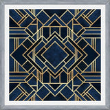 Cuadro Art Deco Blue