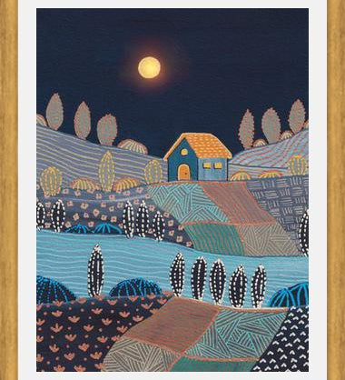 Cuadro Midnight landscape