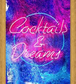 Cuadro NEON COLLECTION - cocktails