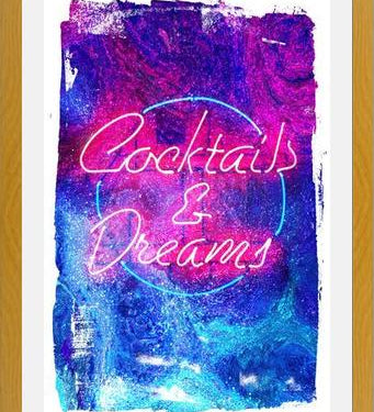 Cuadro NEON COLLECTION - cocktails