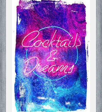 Cuadro NEON COLLECTION - cocktails