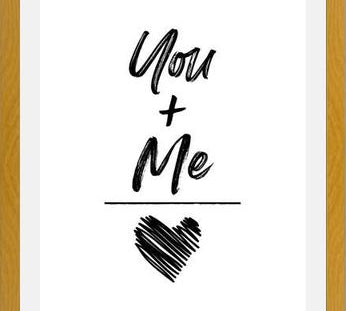 Cuadro You And Me Is Love