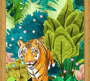 Cuadro Jungle Tiger