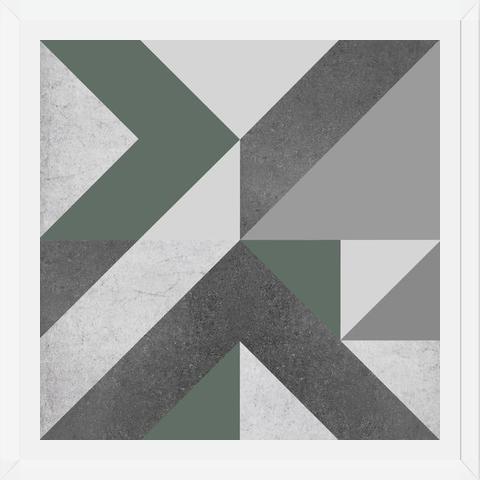 Cuadro Geométrico Neutro Fendi