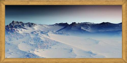 Cuadro Snowy Mountains
