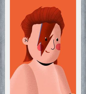 Cuadro David Bowie