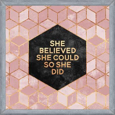 Cuadro She Believed She Could
