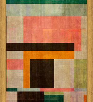 Cuadro Textured Geometric Pattern II