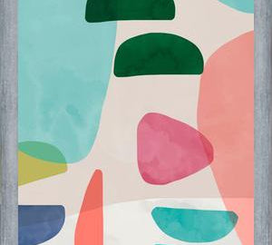 Cuadro Organic Bold Rounded Shapes