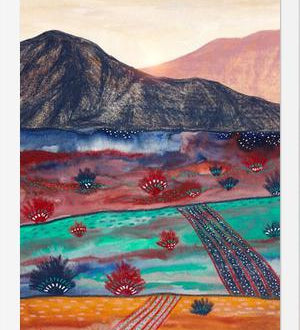 Cuadro Boho Hills In The Sunset