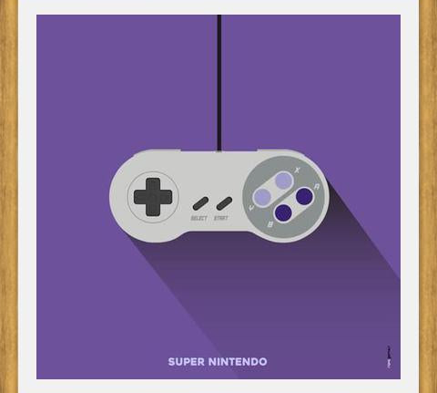 Cuadro Videojuego Super Nintendo