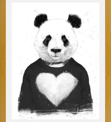 Cuadro Lovely Panda
