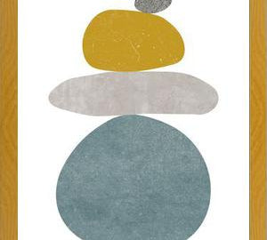 Cuadro Pebbles in balance 5