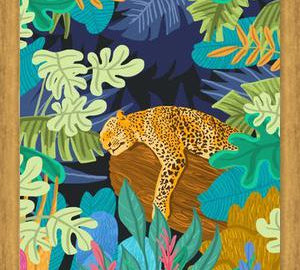 Cuadro Sleeping Panther