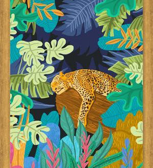 Cuadro Sleeping Panther