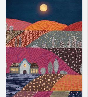 Cuadro Midnight landscape II
