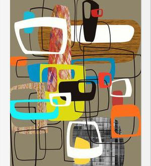 Cuadro Abstract Composition 853