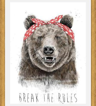 Cuadro Break the rules II