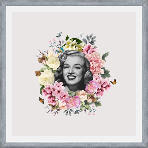 Cuadro Kitsch Flowers Portraits - Marilyn Light
