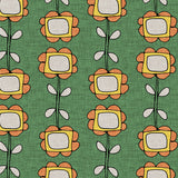 Mantel de Hule Mod flower green
