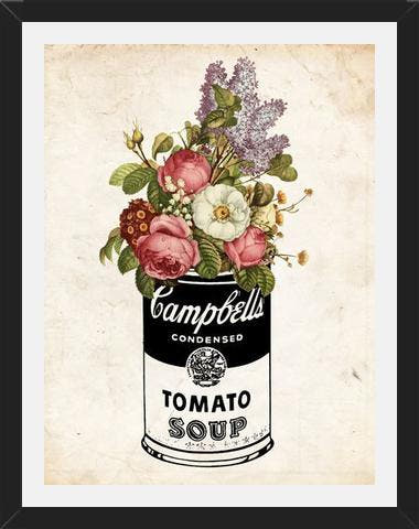 Cuadro  tomato pop art by THE NEW BLACK DESIGN