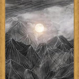 Cuadro Lines in the mountains VIII