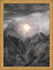 Cuadro Lines in the mountains VIII
