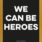 Cuadro Good Music David Bowie We can be heroes