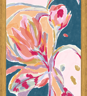 Cuadro Abstract floral