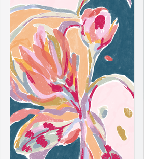 Cuadro Abstract floral
