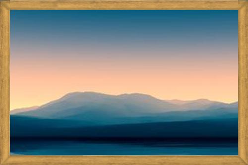Cuadro Sunset in the Mountains 10